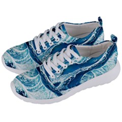 Summer Ocean Waves Men s Lightweight Sports Shoes by GardenOfOphir