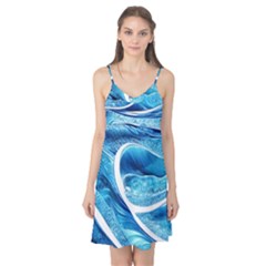 Blue Wave Camis Nightgown  by GardenOfOphir