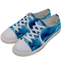 Blue Wave Women s Low Top Canvas Sneakers View2