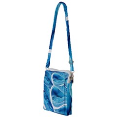 Blue Wave Multi Function Travel Bag by GardenOfOphir