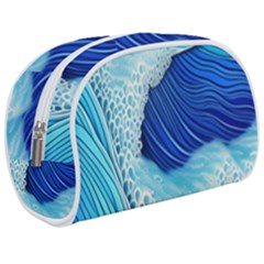 Waves Blue Ocean Make Up Case (medium) by GardenOfOphir