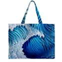 Beach Wave Zipper Mini Tote Bag View1