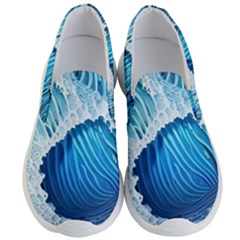 Beach Wave Men s Lightweight Slip Ons by GardenOfOphir