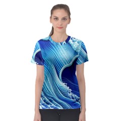 Wave Women s Sport Mesh Tee