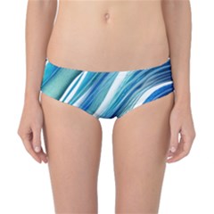 Blue Ocean Waves Classic Bikini Bottoms by GardenOfOphir