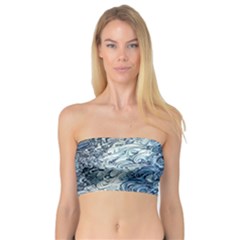 Waves Of The Ocean Bandeau Top by GardenOfOphir