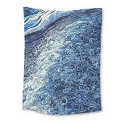 Waves Of The Ocean Medium Tapestry by GardenOfOphir