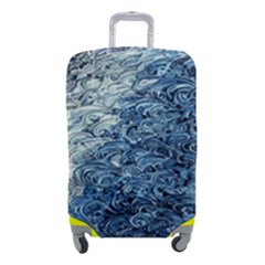 Waves Of The Ocean Luggage Cover (small) by GardenOfOphir