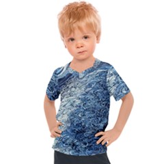 Waves Of The Ocean Kids  Sports Tee