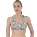 Pattern My Neighbor Totoro Criss Cross Racerback Sports Bra View1