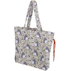 Pattern My Neighbor Totoro Drawstring Tote Bag