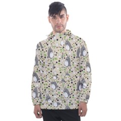 Pattern My Neighbor Totoro Men s Front Pocket Pullover Windbreaker