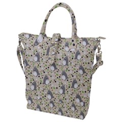 Pattern My Neighbor Totoro Buckle Top Tote Bag