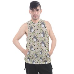 Pattern My Neighbor Totoro Men s Sleeveless Hoodie by Jancukart