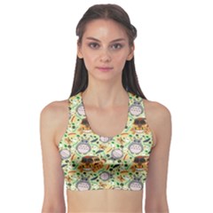 My Neighbor Totoro Pattern Sports Bra