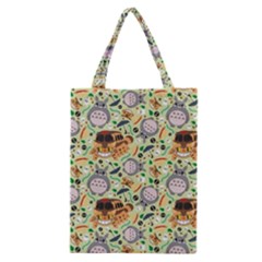 My Neighbor Totoro Pattern Classic Tote Bag