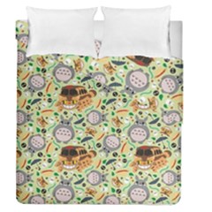 My Neighbor Totoro Pattern Duvet Cover Double Side (queen Size) by Jancukart