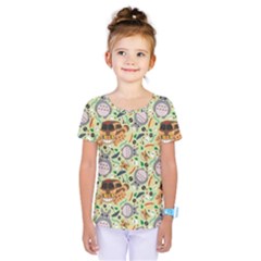 My Neighbor Totoro Pattern Kids  One Piece Tee