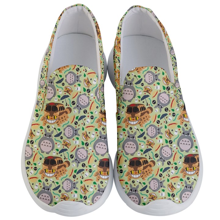 My Neighbor Totoro Pattern Men s Lightweight Slip Ons