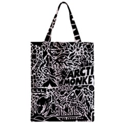 Arctic Monkeys Zipper Classic Tote Bag