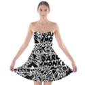 Arctic Monkeys Strapless Bra Top Dress View1