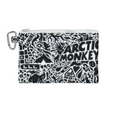 Arctic Monkeys Canvas Cosmetic Bag (medium)