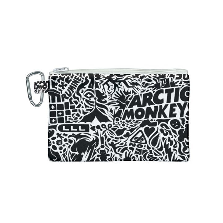 Arctic Monkeys Canvas Cosmetic Bag (Small)