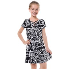 Arctic Monkeys Kids  Cross Web Dress