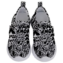 Arctic Monkeys Kids  Velcro No Lace Shoes