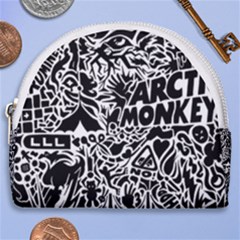 Arctic Monkeys Horseshoe Style Canvas Pouch