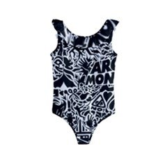 Arctic Monkeys Kids  Frill Swimsuit