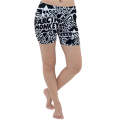 Arctic Monkeys Lightweight Velour Yoga Shorts