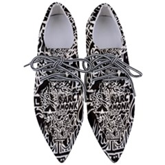 Arctic Monkeys Pointed Oxford Shoes