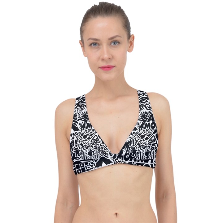 Arctic Monkeys Classic Banded Bikini Top