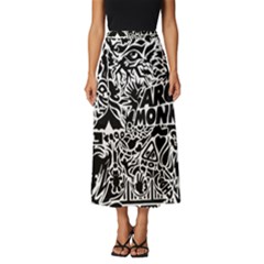 Arctic Monkeys Classic Midi Chiffon Skirt