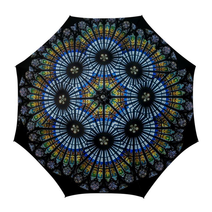 Mandala Floral Wallpaper Rose Window Strasbourg Cathedral France Golf Umbrellas