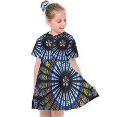 Mandala Floral Wallpaper Rose Window Strasbourg Cathedral France Kids  Sailor Dress