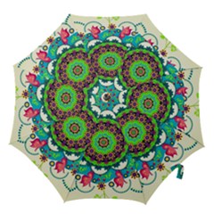 Artistic Pattern Mandala Hook Handle Umbrellas (large)