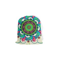 Artistic Pattern Mandala Drawstring Pouch (small)