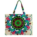 Artistic Pattern Mandala Zipper Mini Tote Bag View1