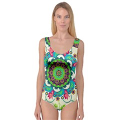 Artistic Pattern Mandala Princess Tank Leotard 