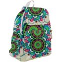 Artistic Pattern Mandala Top Flap Backpack View2