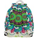 Artistic Pattern Mandala Top Flap Backpack View3