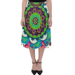 Artistic Pattern Mandala Classic Midi Skirt