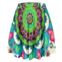 Artistic Pattern Mandala High Waist Skirt View2