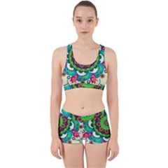 Artistic Pattern Mandala Work It Out Gym Set