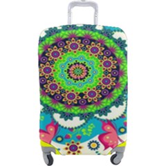 Artistic Pattern Mandala Luggage Cover (large) by Jancukart