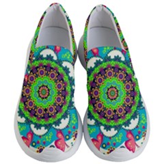 Artistic Pattern Mandala Women s Lightweight Slip Ons