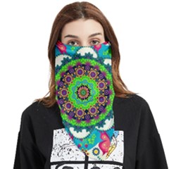 Artistic Pattern Mandala Face Covering Bandana (triangle)