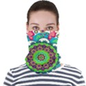 Artistic Pattern Mandala Face Seamless Bandana (Adult) View1